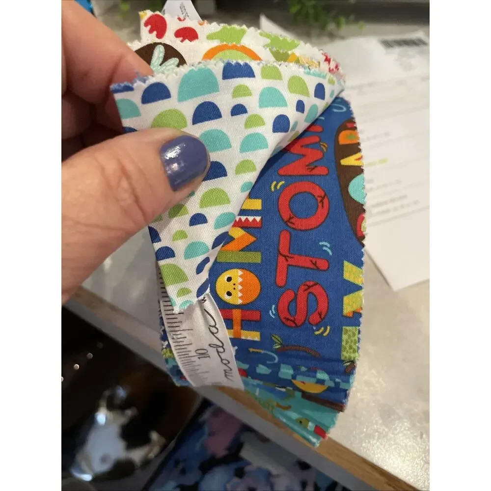 RARE HTF Discontinued Moda Jurassic Jamboree Jelly Roll 2.5
